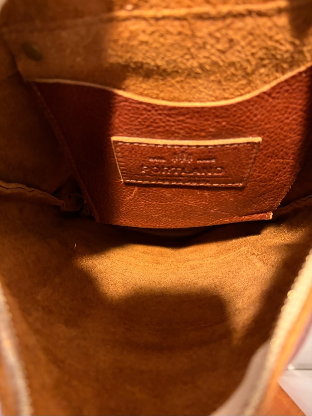 Portland Leather Backpack - Picture 9 of 11